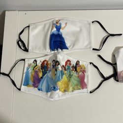 Disney Princesses Kids Face masks