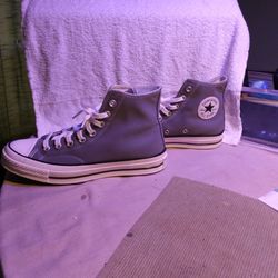 Converse Hi Top Light Gray