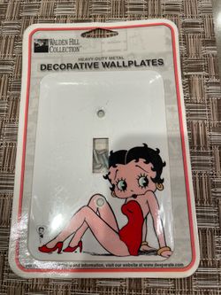 Switch light Cover -Betty Boop