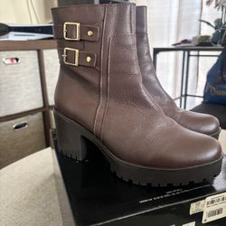 Heeled Boots Leather