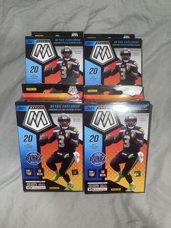 2021 Nfl Mosaic Hangers X4