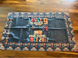 Birthday banner level 9