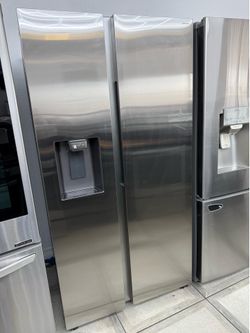Samsung side by side stainless steel refrigerator