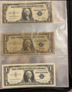 Dollar bills 1935 /1957
