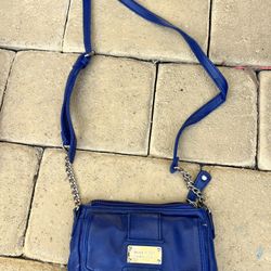 Blue Nine West Crossbody Bag