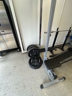 Home gym set