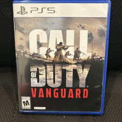 Call Of Duty Vanguard PS5 Disc Video Game 