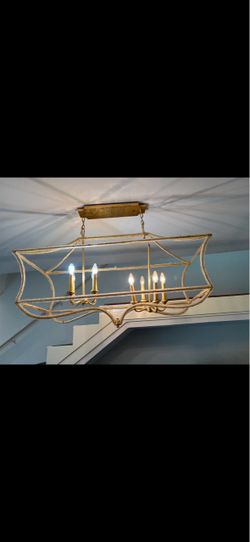 La Rochelle Chandler 8 light island light