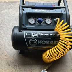 Hot Dog Style Air Compressor. 