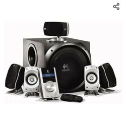 Top Of The Line Logitech 6.1 Surround Speakers System