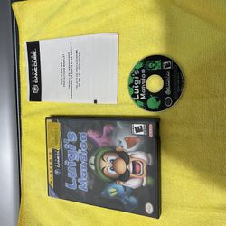Luigi’s Mansion Nintendo GameCube 