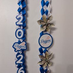 Dodgers Grad Lei