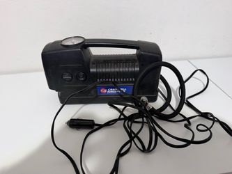 Campbell Hausfeld 12 Volt Inflator, Rechargeable, Compressor for Tire Black