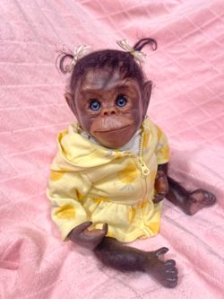 Reborn Baby Chimp Monkey