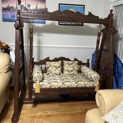 Hand Crafted Wooden Swing