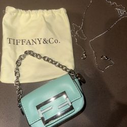 Fendi X Tiffany Micro Bag Collab AUTHENTIC
