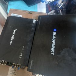 4 Channel Amp And 2 Channel Amp