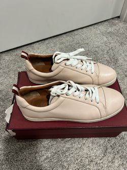BALLY’s Designer Baby pink sneakers