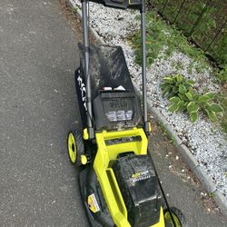 Ryobi Battery Operated Lawnmower 