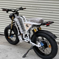 MONORIM NO.9 MOTOR PEAK 1284W-SPEED UP TO 34 -RANGE +50MILES  Motor Power: ⚡ 1000W Bafang motor (Peak: 1200W) Battery: 🔋 48V 20Ah Samsung lithium bat