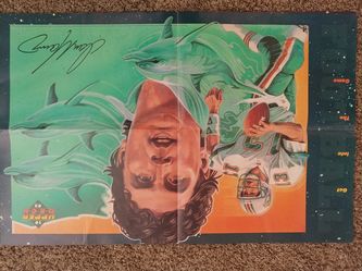 1992 upper deck 34" x 22" dam marino poster