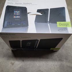 Brookstone / Stereo system/ New