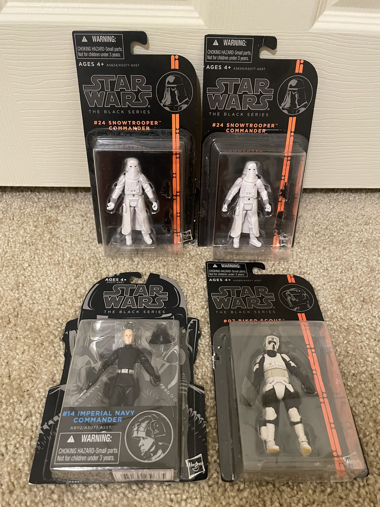 Star Wars 3.75 Black Series Imperial Troopers