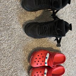 Black Cats & Lightning McQueen Crocs