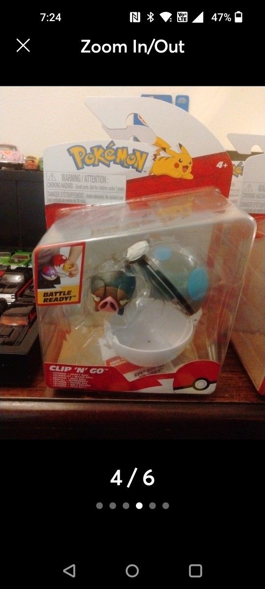 Pokemon Clip 'N' Go Figures 3 Assorted 
