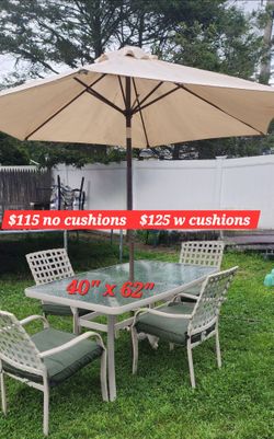 Patio set READ DESCRIPTION
