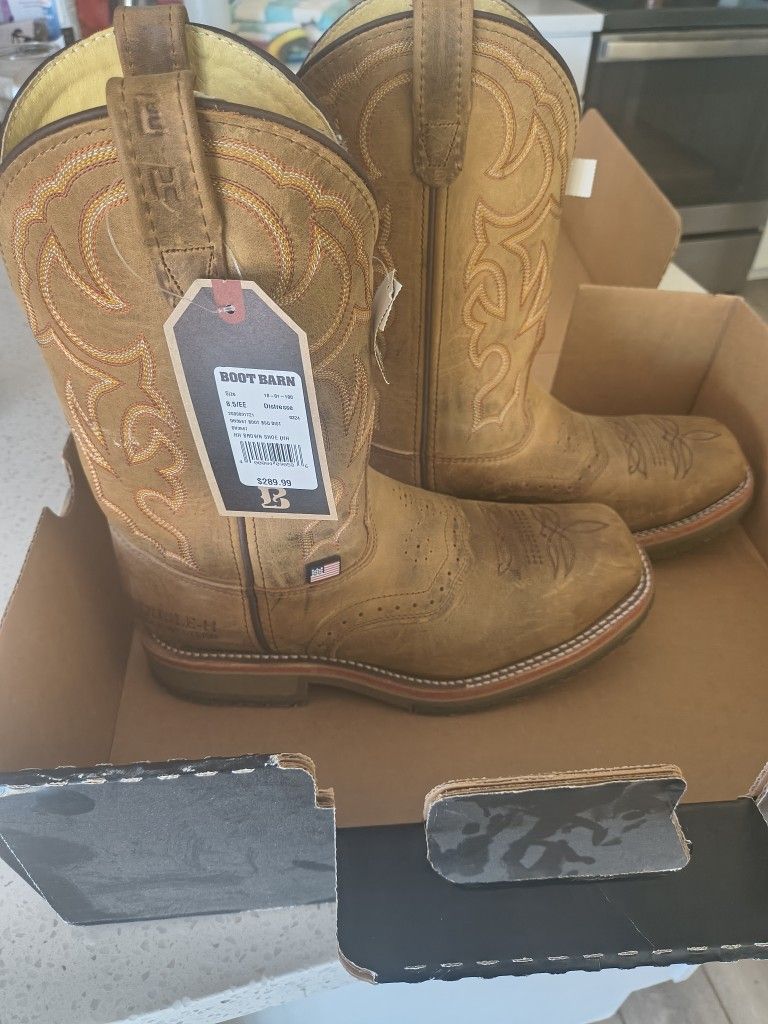 New Double H Work Boots