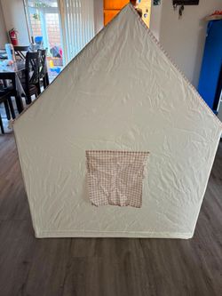 Kids play house