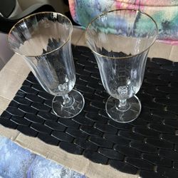 Oneida  Chateau Gold Ice Tea Glass