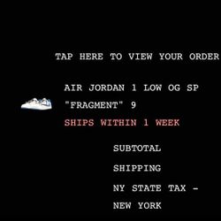 Jordan 1 Low Travis Scott Sail Military Blue Size 9 From Travis Website 