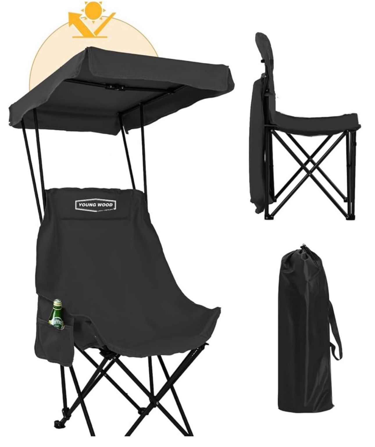 Chair With Shade 