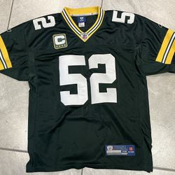 Clay Matthews Green Bay Packers NFL on Field Jersey Size 48 Large Reebok Authentic Preowned