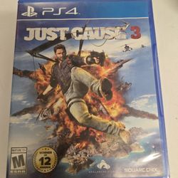CIB Just Cause 3 For PS4 Tested Working