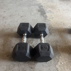 35 lbs Dumbbells Pair
