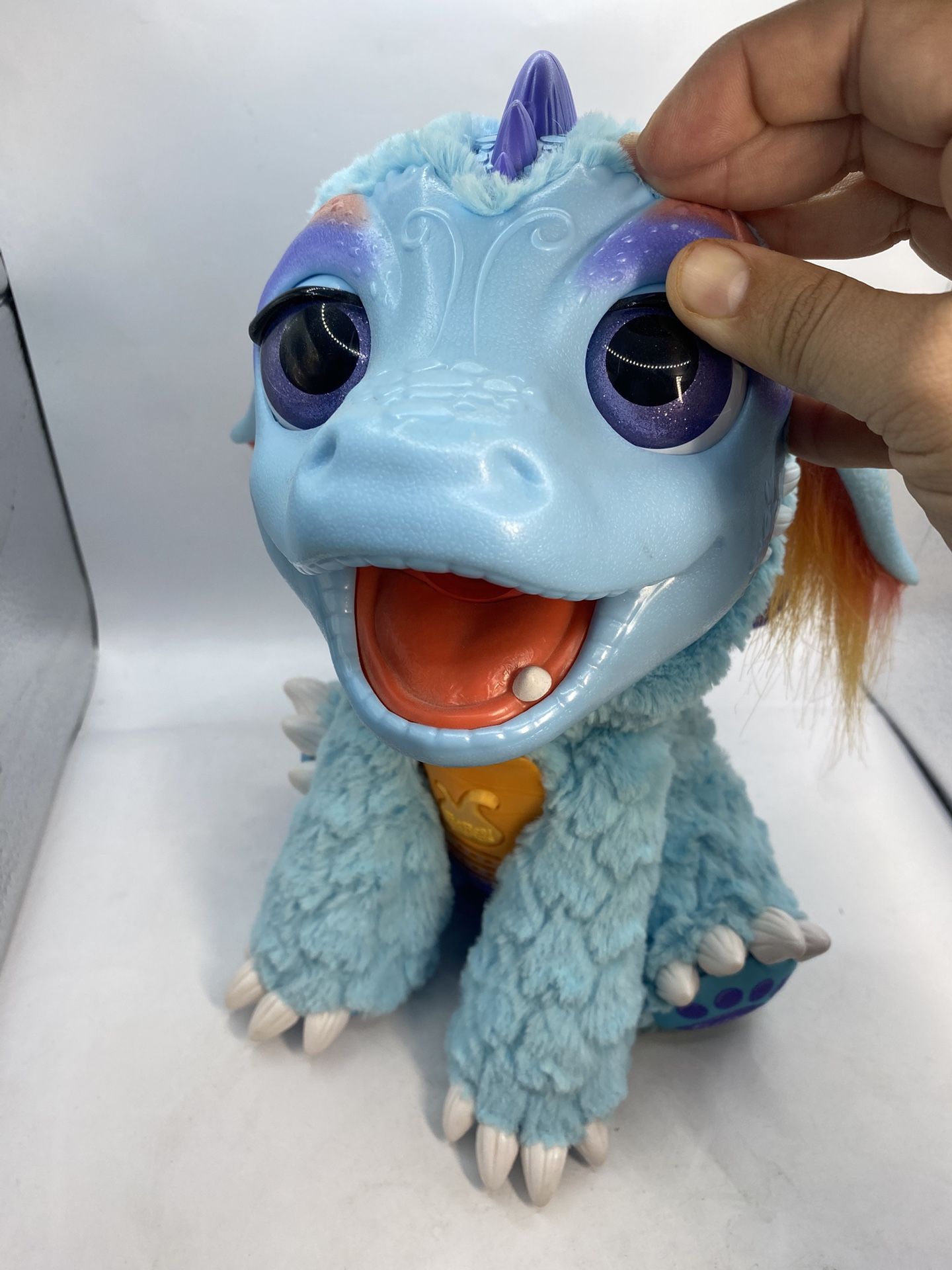 FurReal Friends TORCH My Blazin Dragon Plush Fur Real Interactive Tested/Works