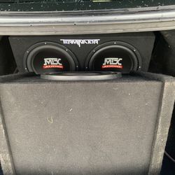 Mtx Terminators 3 12s And Amp