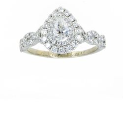 White Gold Wedding Band Or Engagement Ring