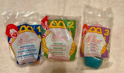 1996 McDonald’s Sky Dancer toys new in pkg