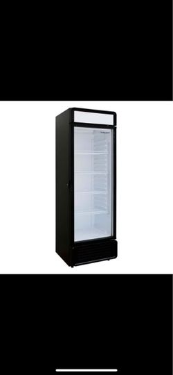 Hamilton Beach Single Glass Door Display Refrigerator