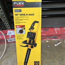 Dewalt flex volt 16” chainsaw