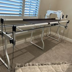 Q’nique 14+ Sewing Machine with Long Arm Stand
