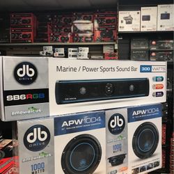 Db Drive Marine Or Powersports Sound Bar!