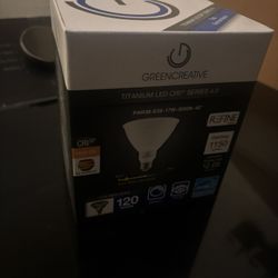 Greencreative 120 W Flood Light For outdoors Titanium LED