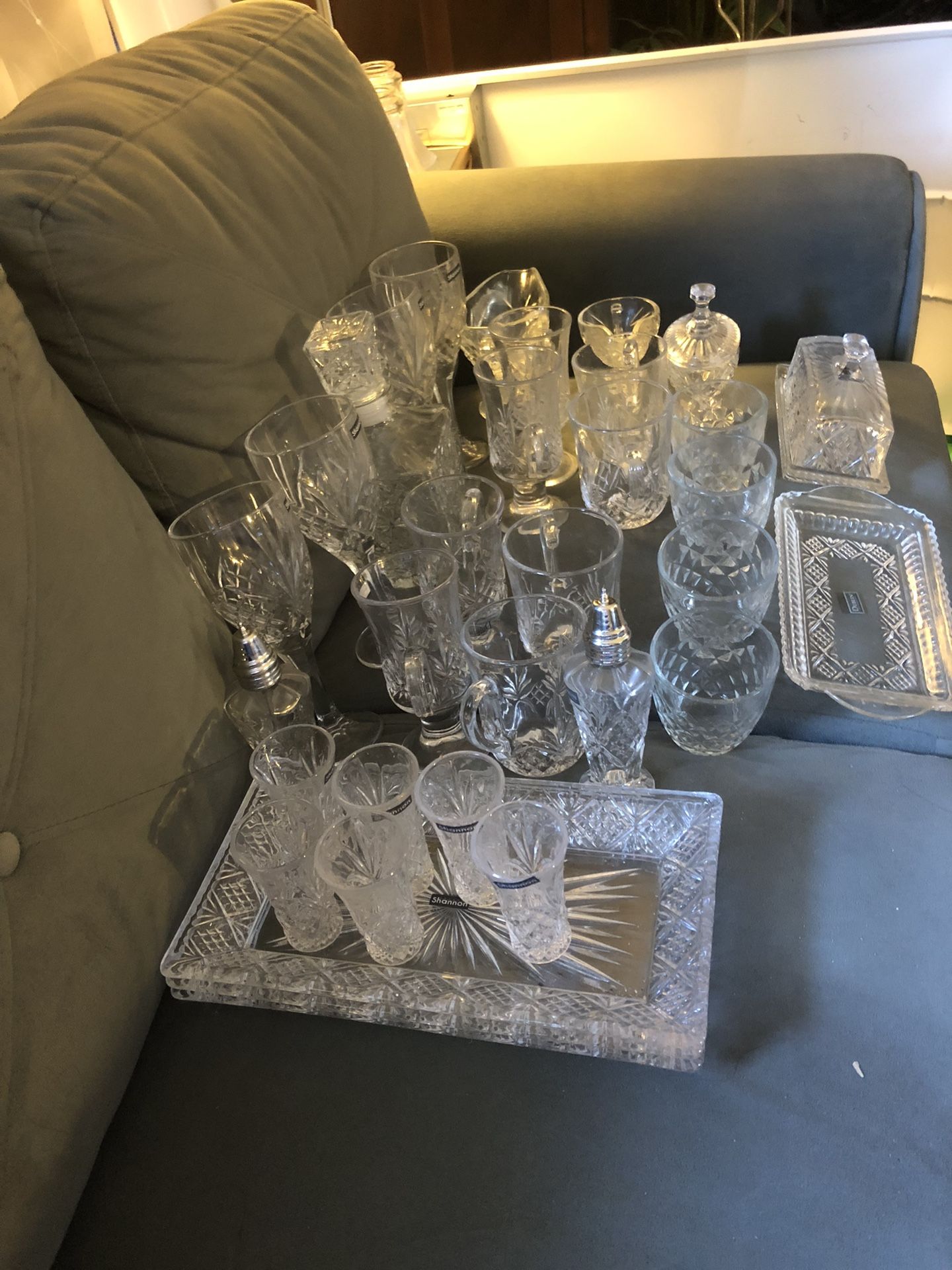 Shannon Crystal Set Of 35 Pieces 