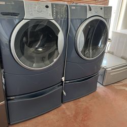 Kenmore Elite Gas Dryer And Washer Machine 