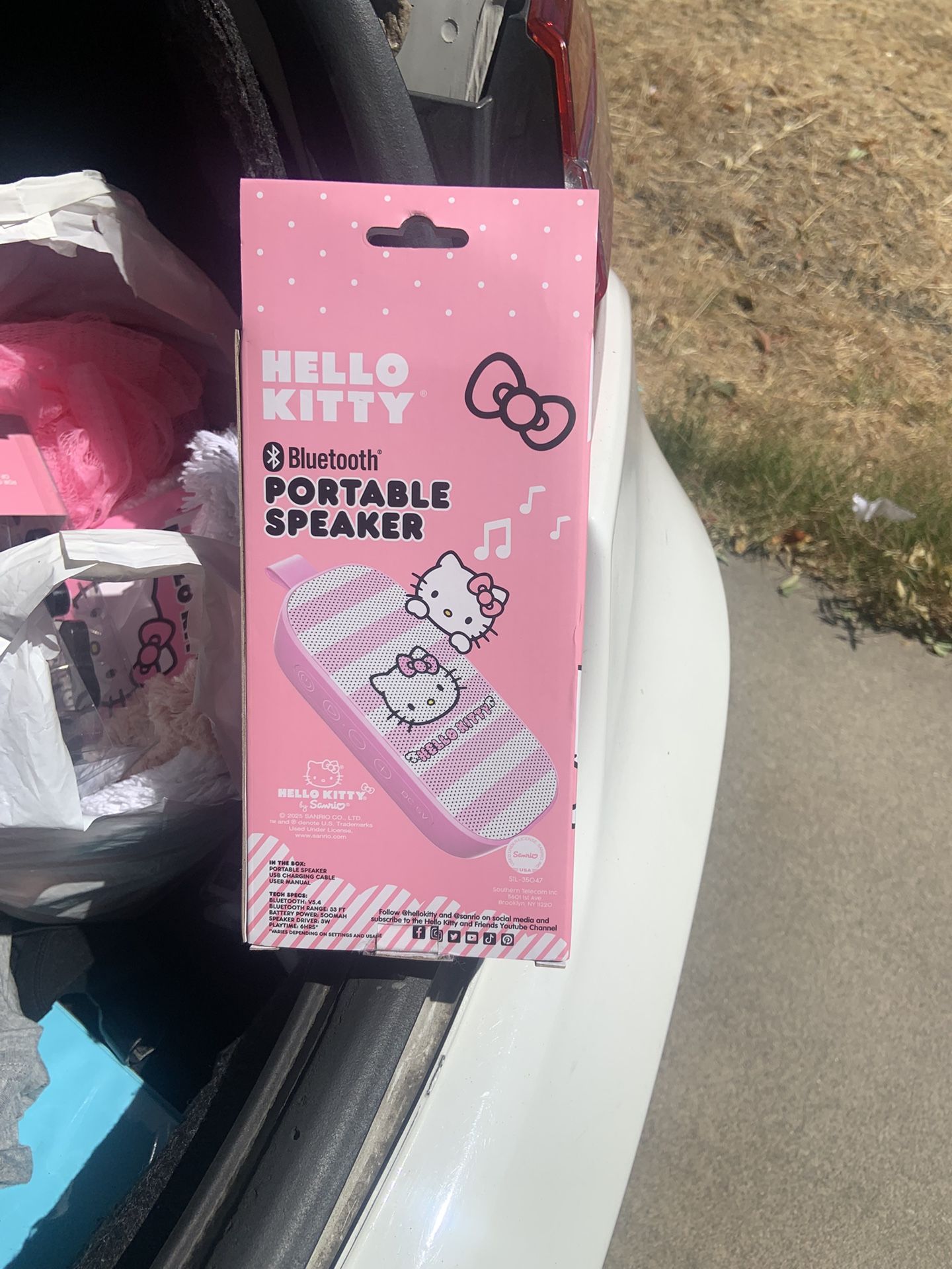 hello kitty blue tooth speaker